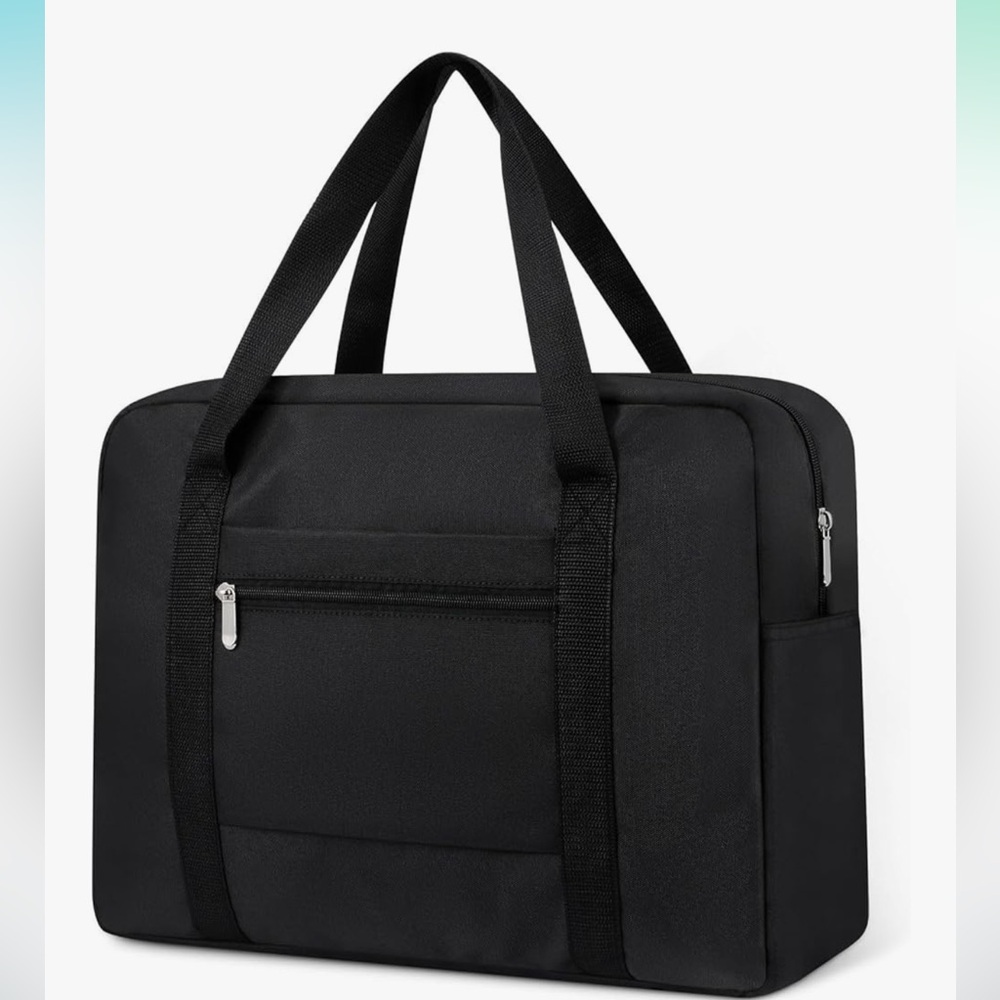🆕 Travel Duffel Bag Foldable Weekender Overnight Bag for Men Women Lightweight